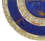 Sagittarius/Detail aus dem Stundenbuch des Duc de Berry